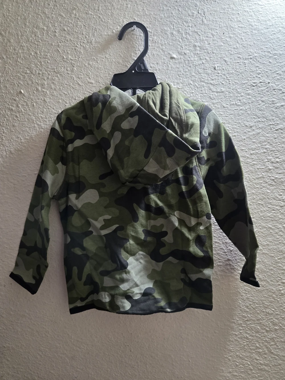 GAP Kids Camouflage Zip-Up Hoodie - Green Camo